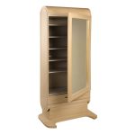 نگار کد JK01 DK طول 32 عرض 59 ارتفاع 190 جنس چوب و MDF با روکش راش 2114 min
